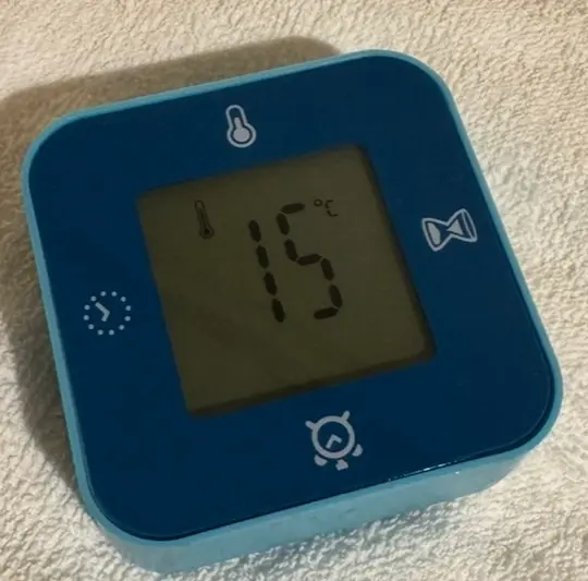 クロキッスの温度表示部分